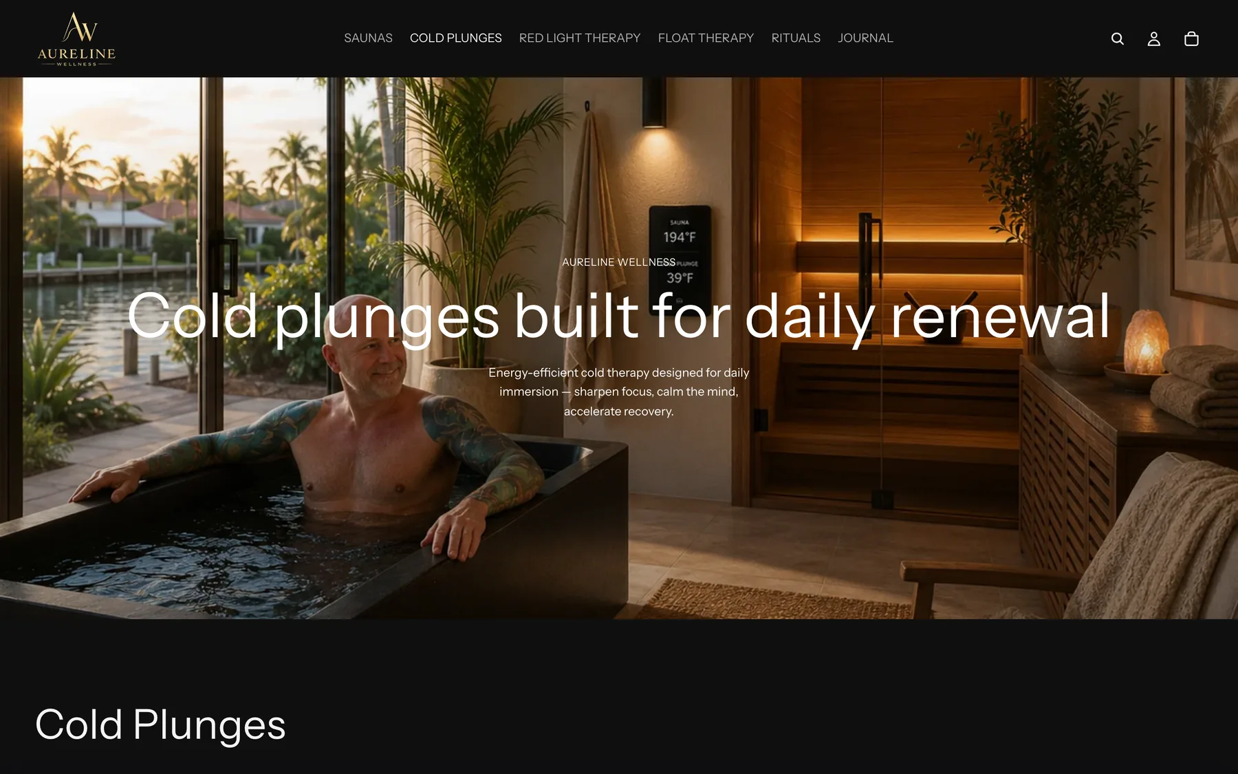 The cold plunges collection