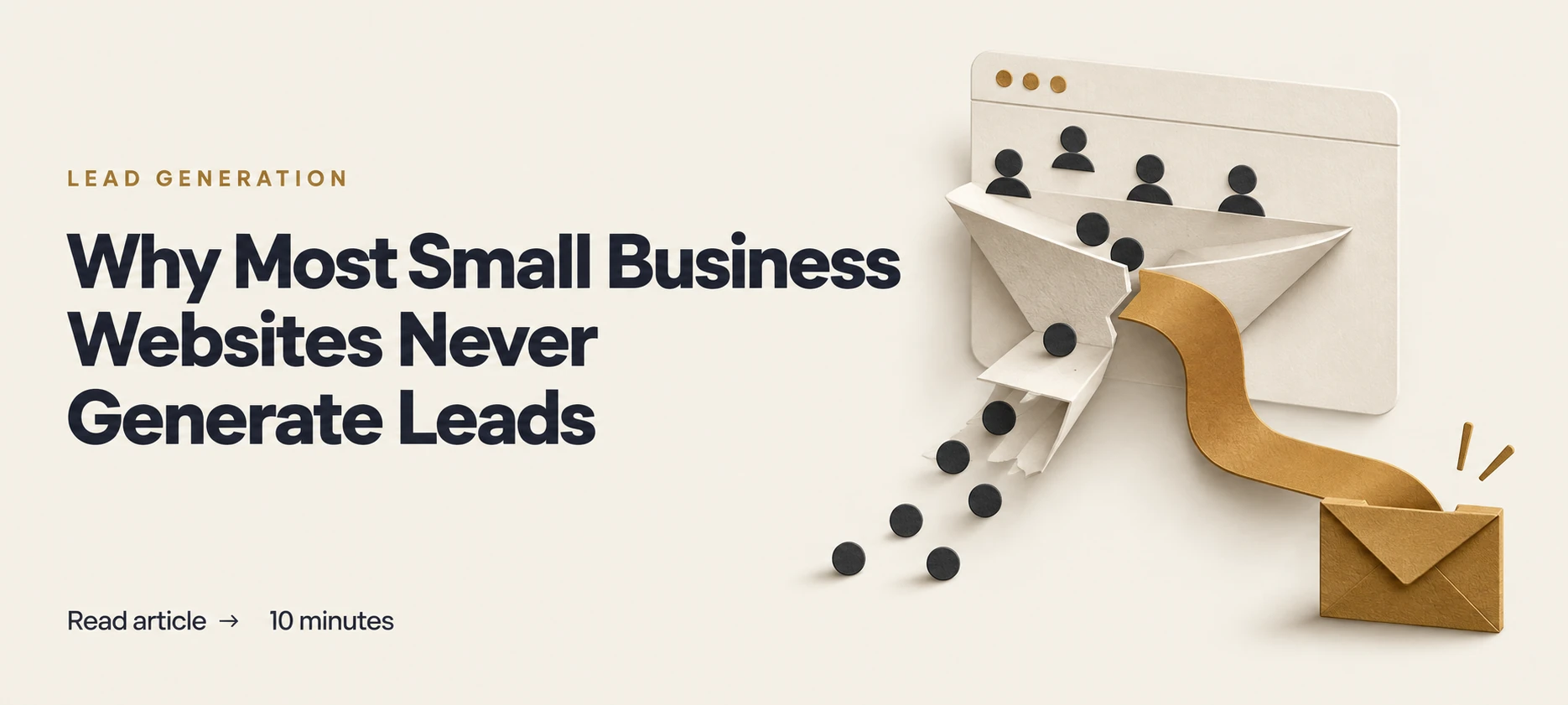 Why Most Small Business Websites Never Generate Leads
